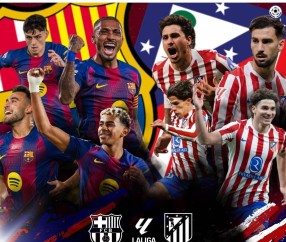 西甲，巴萨大战马竞！！