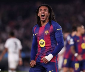 孔德梅开二度刷新纪录 巴萨主场2比1逆转法兰克福